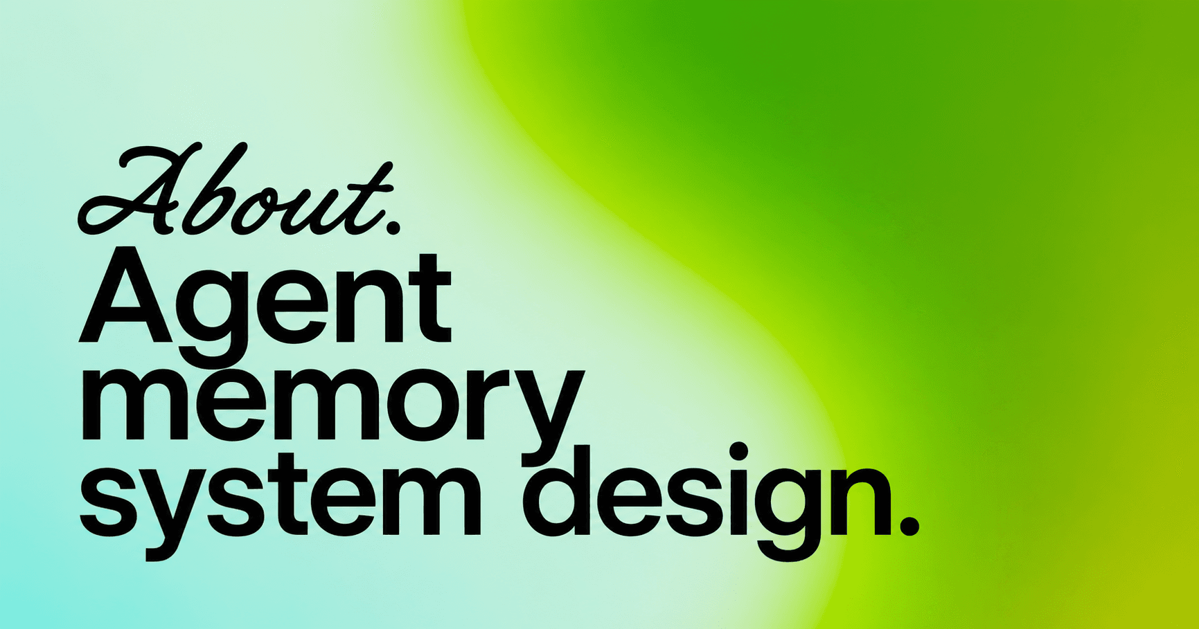 Agentic Memory Systems.