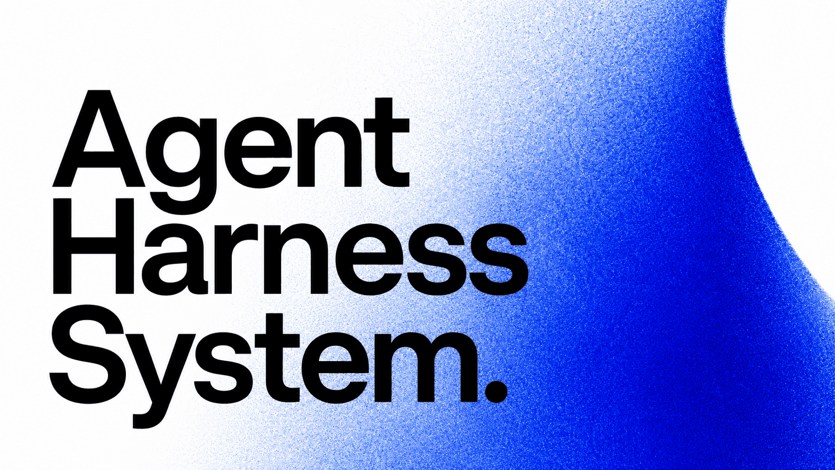 Agent Harness Made Simple
