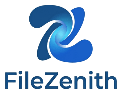FileZenith Private Online PDF and Image Studio Logo